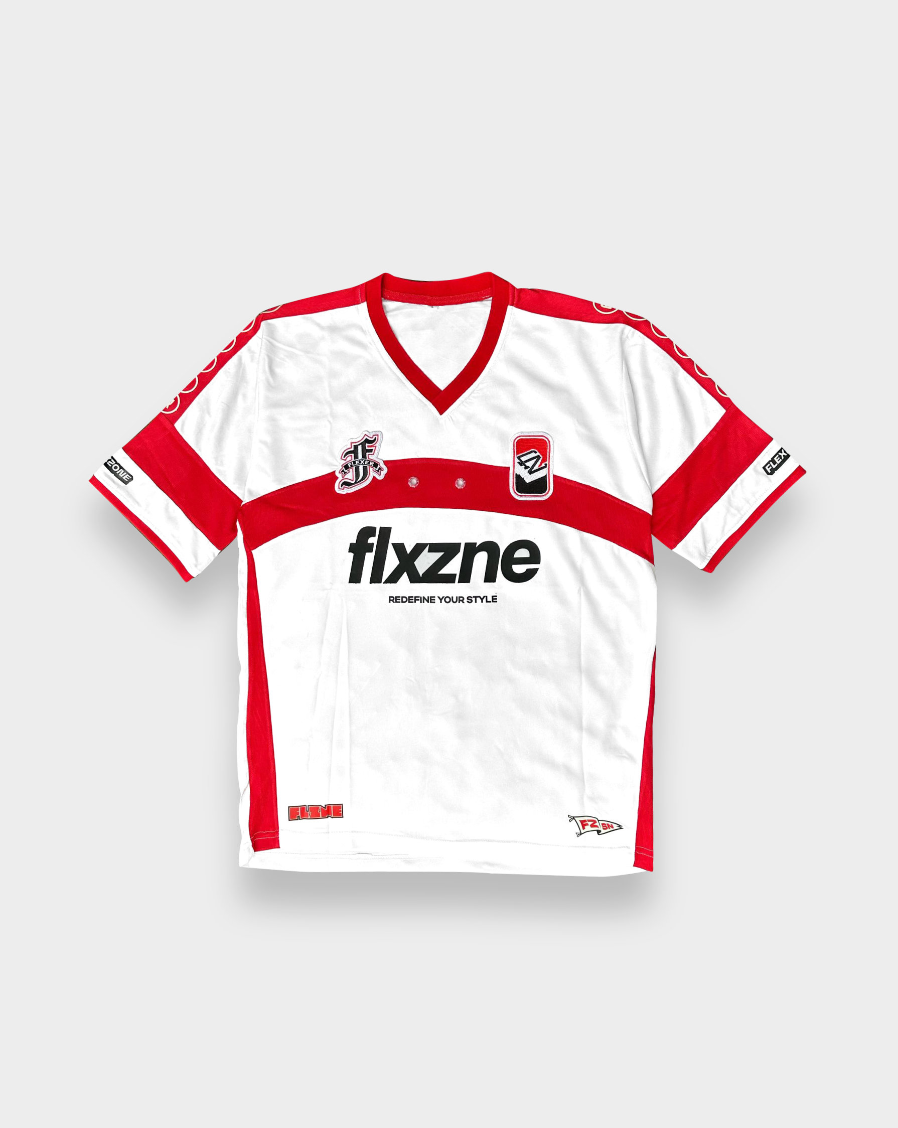 Flexer Merch® Red Oversized Jersey