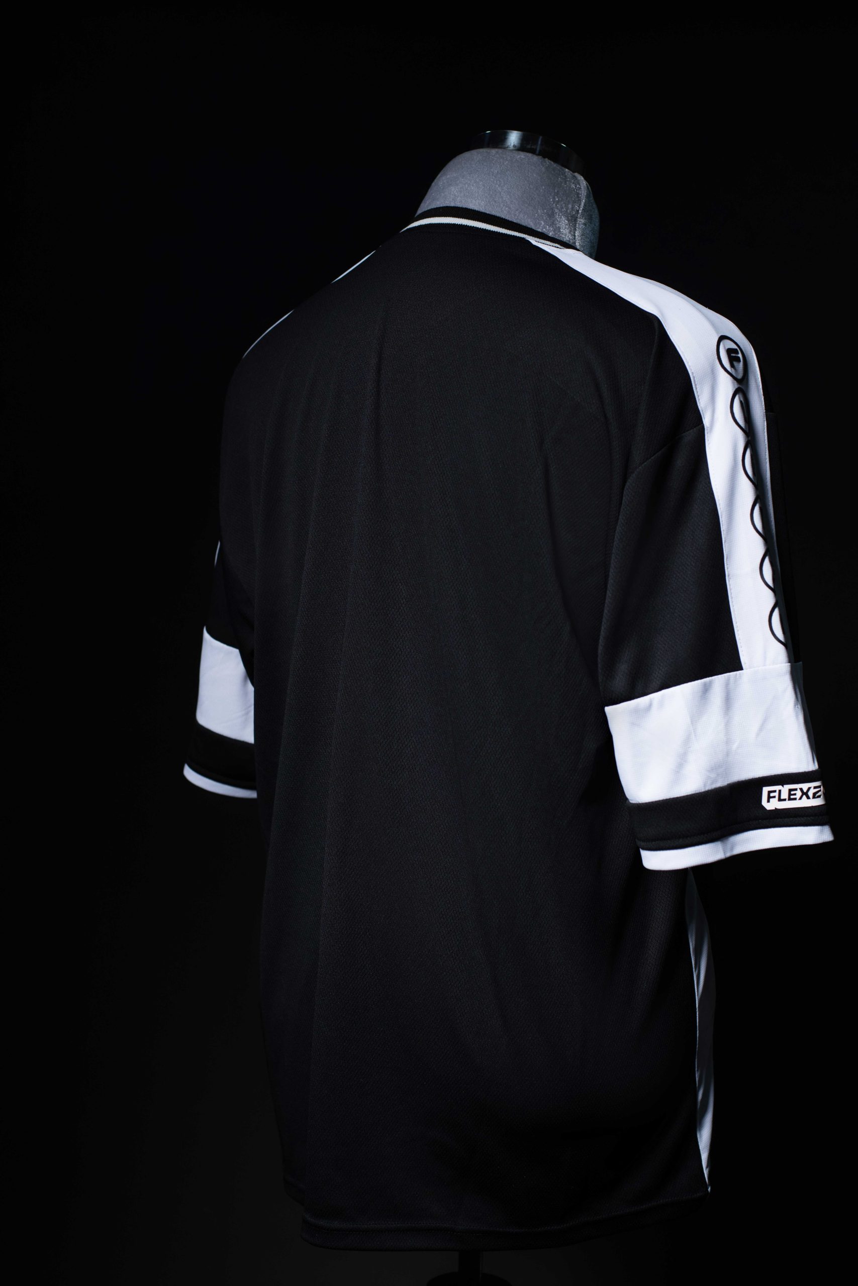 Flexer Merch® Black & White Oversized Jersey - Image 6