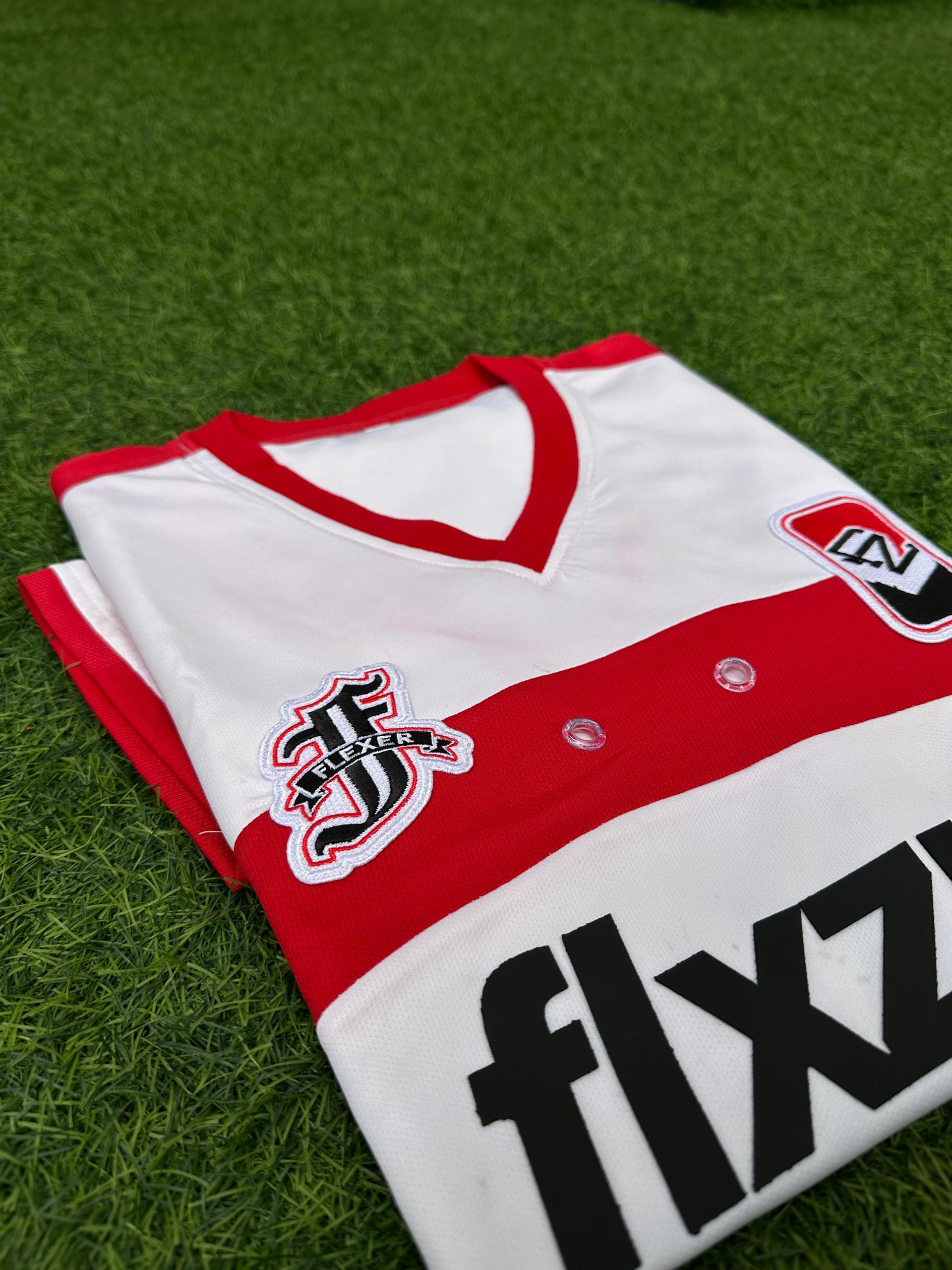 Flexer Merch® Red Oversized Jersey - Image 5