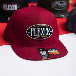 Flexer Hat Issue 3  |  Burgundy