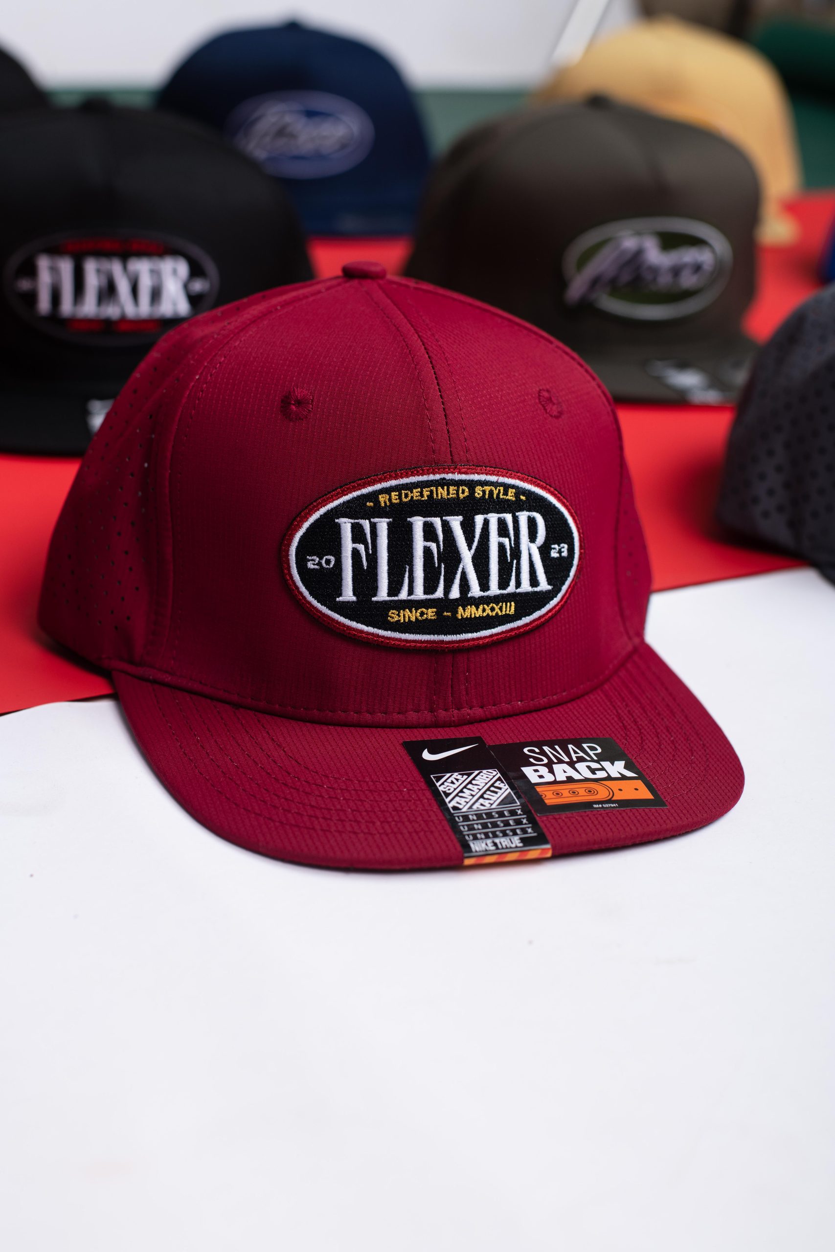 Flexer Hat Issue 3 | Burgundy